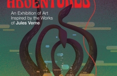 Jules Verne Art Show is now open!