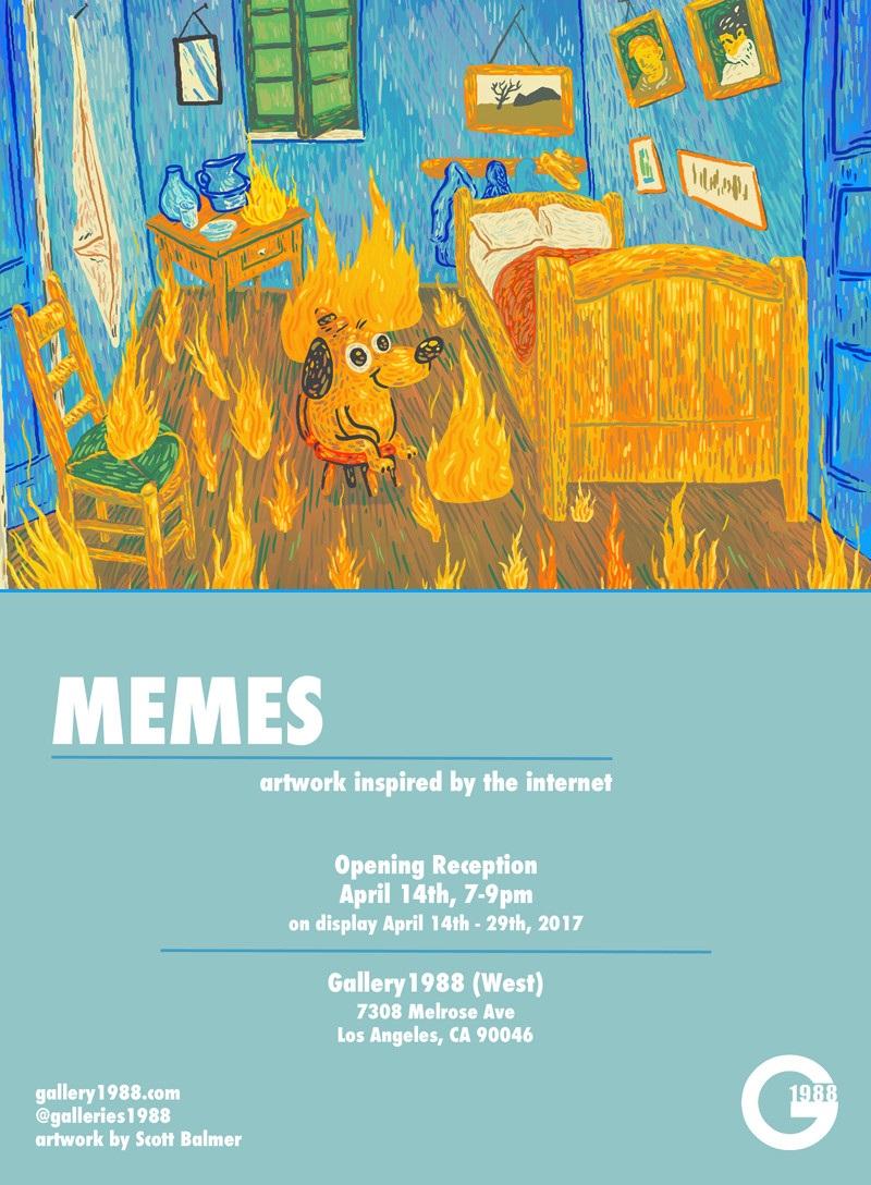 Memes Art Show opens it’s doors Tomorrow (Friday 14th)