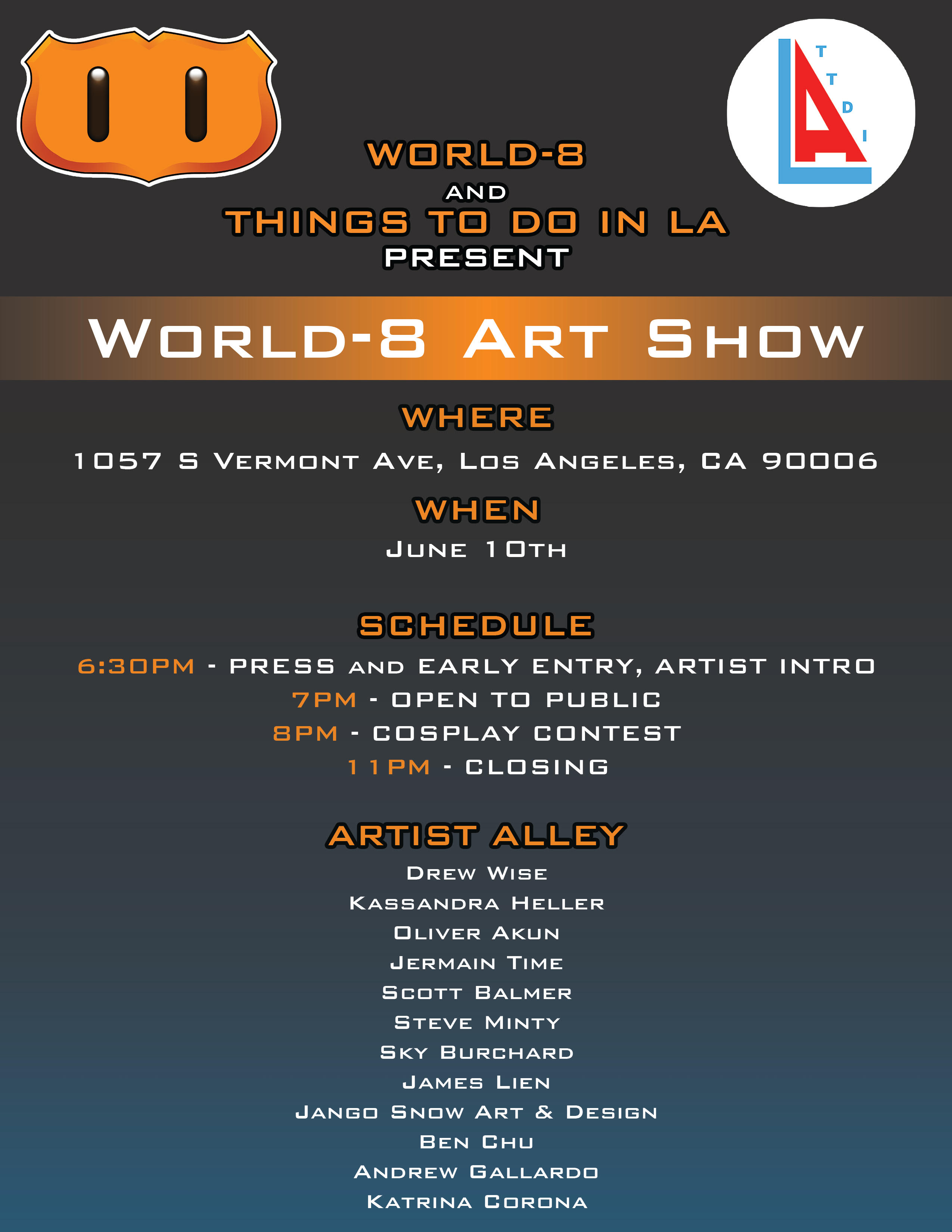 world 8 Art Show