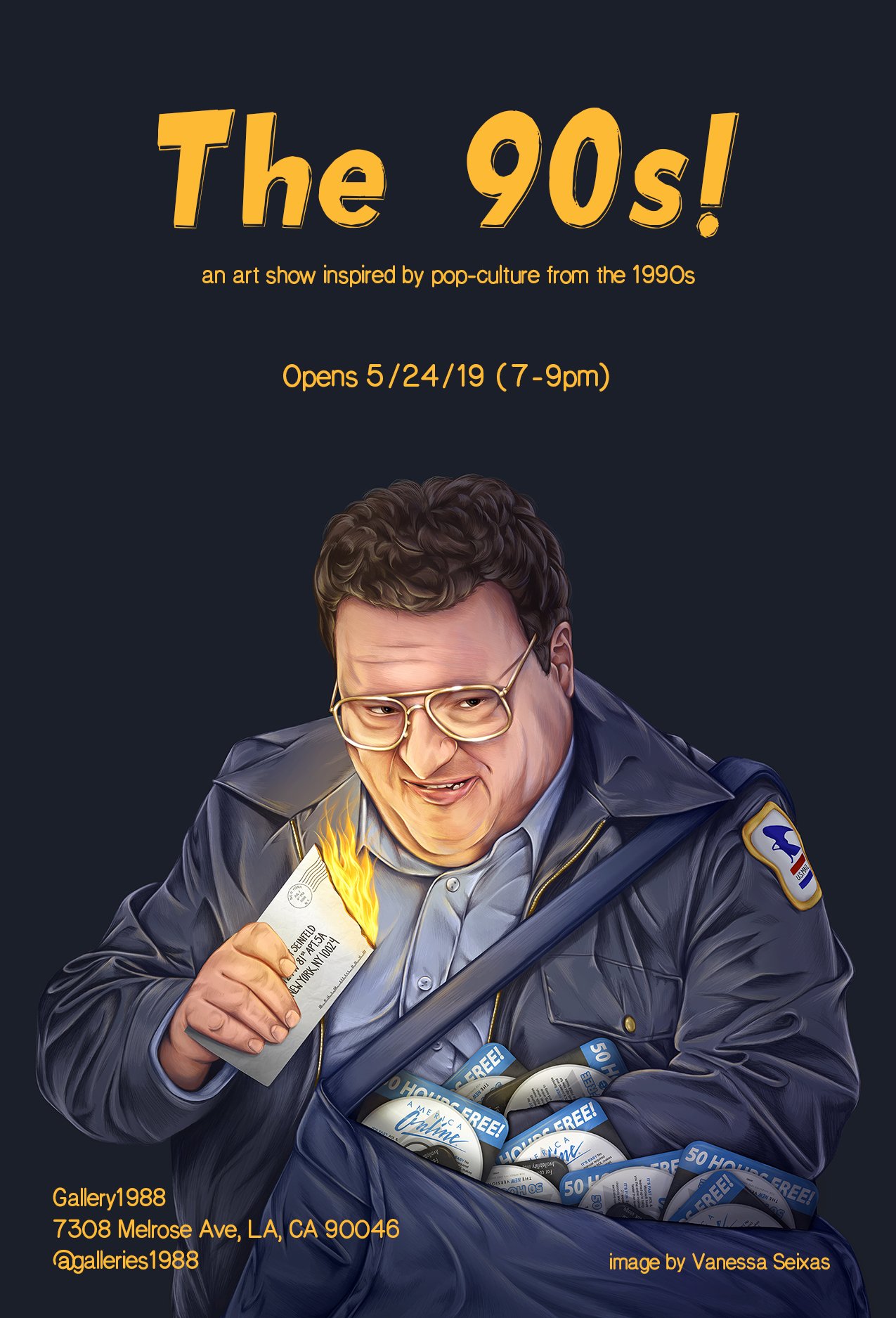 90’s Art Show opens this Friday