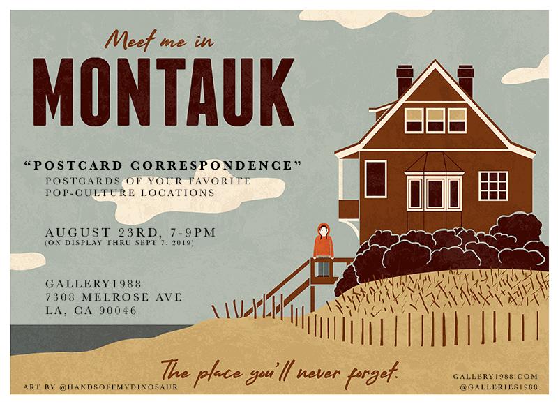 Postcard Correspondence Art Show is now open