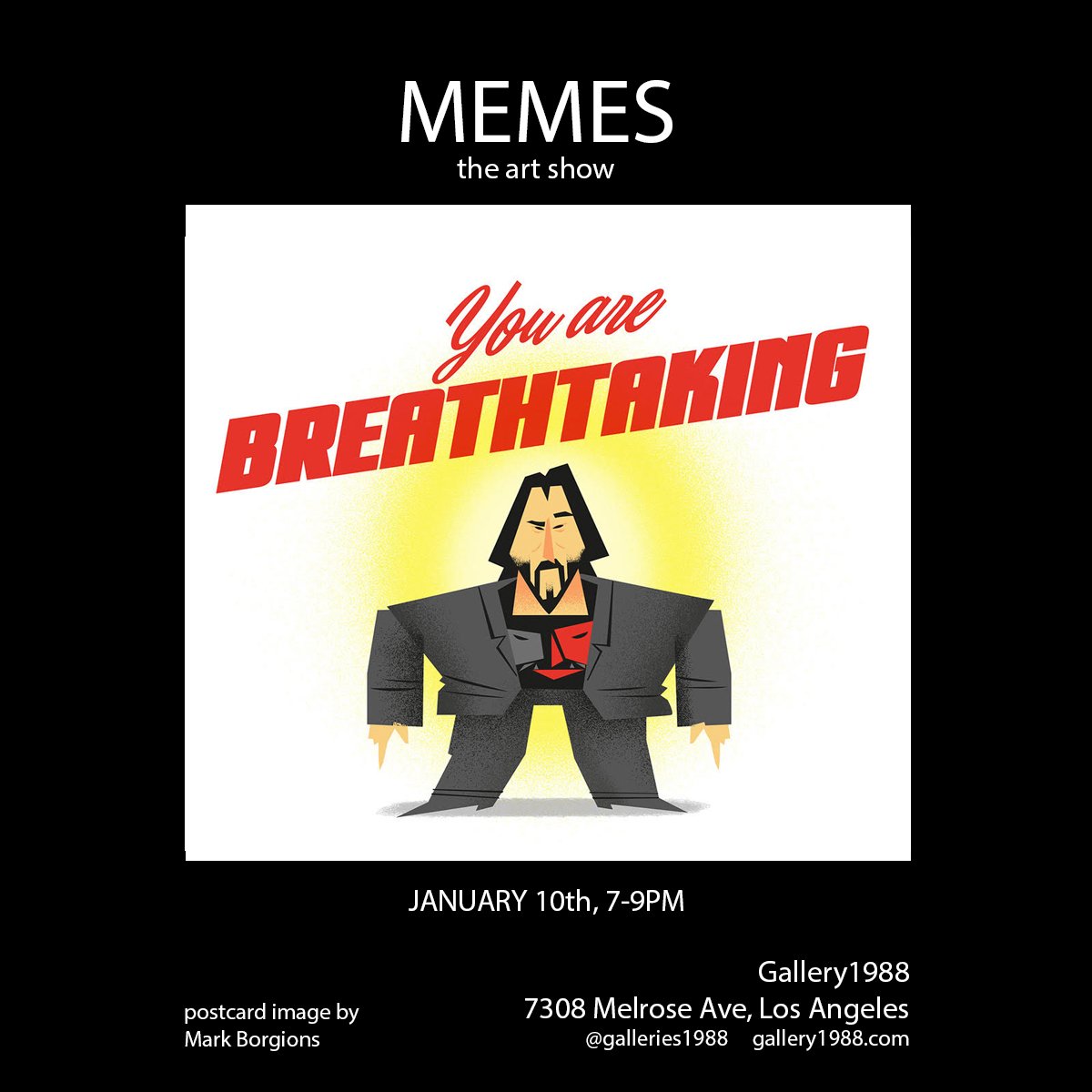Memes Art Show opens today!