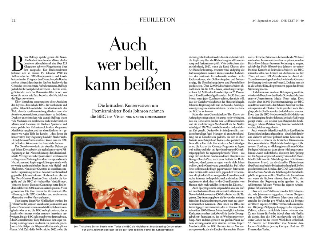 die zeit page