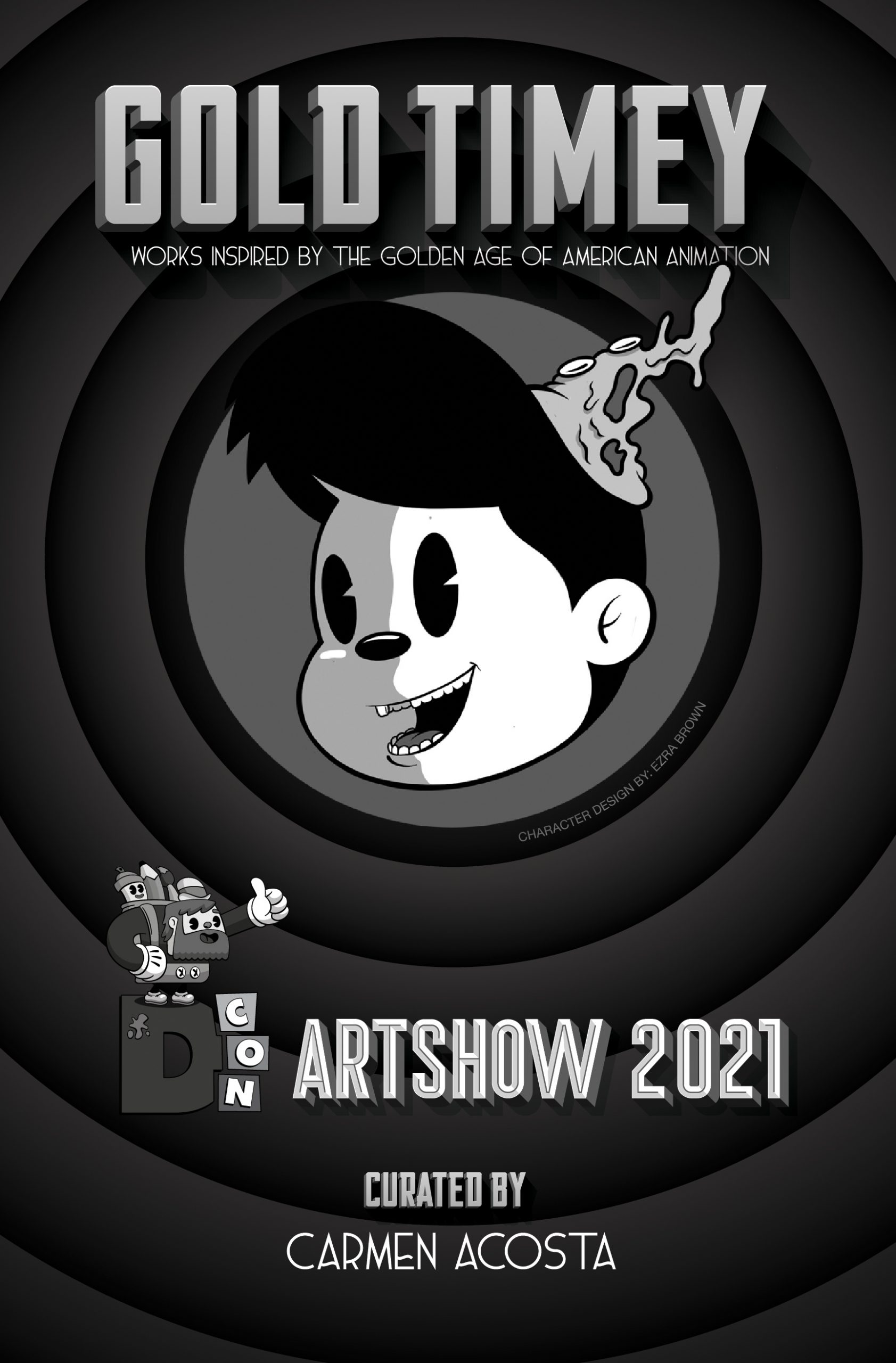 Old Timey Art Show at DCON 2021