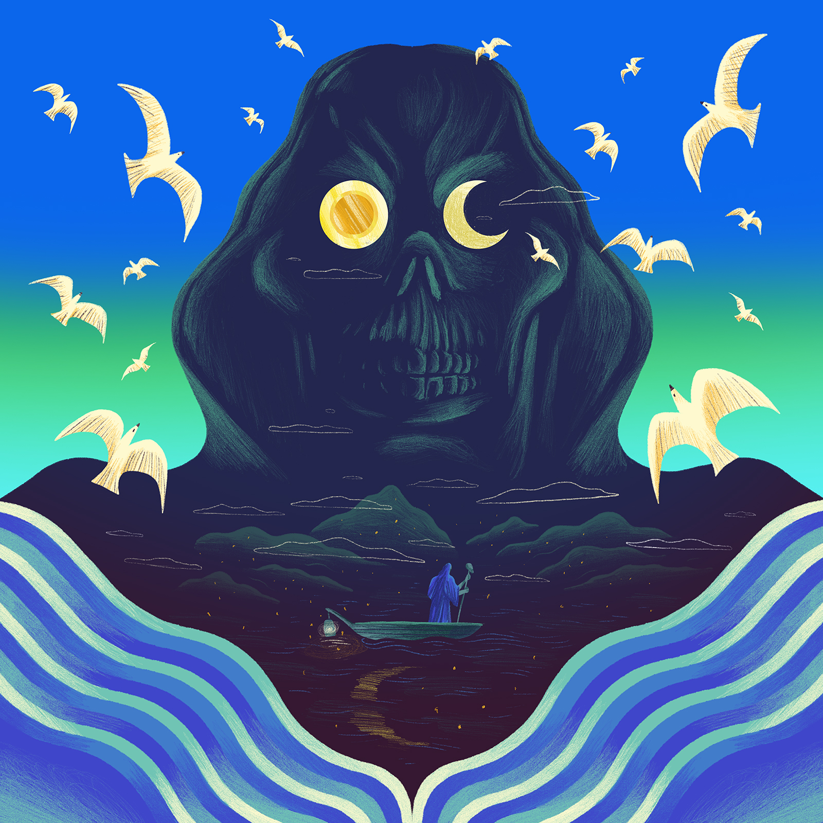 Ferryman Album cover design