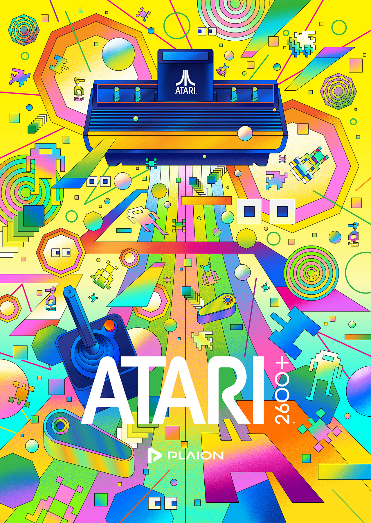 Atari 2600 plus Poster Design